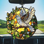 Peaceloving Dove Acrylic Suncatcher Stained Glass Effect Window Car Hanging - Image 5