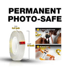 Scotch Double Sided Tape, Permanent Photo-Safe Adhesive, 1/2 inch x 500 inches - Image 7