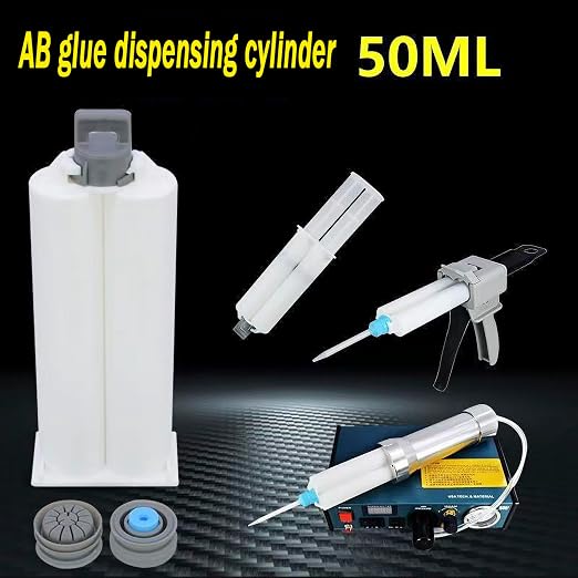 2 epoxy Resin Gun Barrels, 8 nozzles of 3 Different Specifications, - Image 5