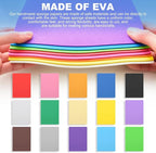 PATIKIL 10 Pcs Blue EVA Foam Sheets, 12 x 8 Inches Foam Sheets - Image 4