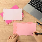 50 Pack Blank Kraft Greeting Cards, 5 Colors, 4x6IN | Thick Cardstock Paper - Image 5