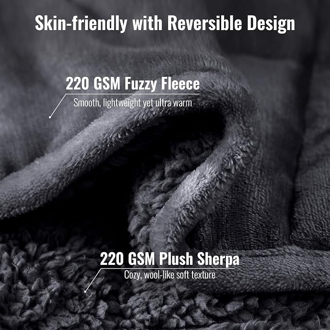 Uttermara Weighted Blankets for Adults King Size, 15lbs 80x87 inches Blanket - Image 2