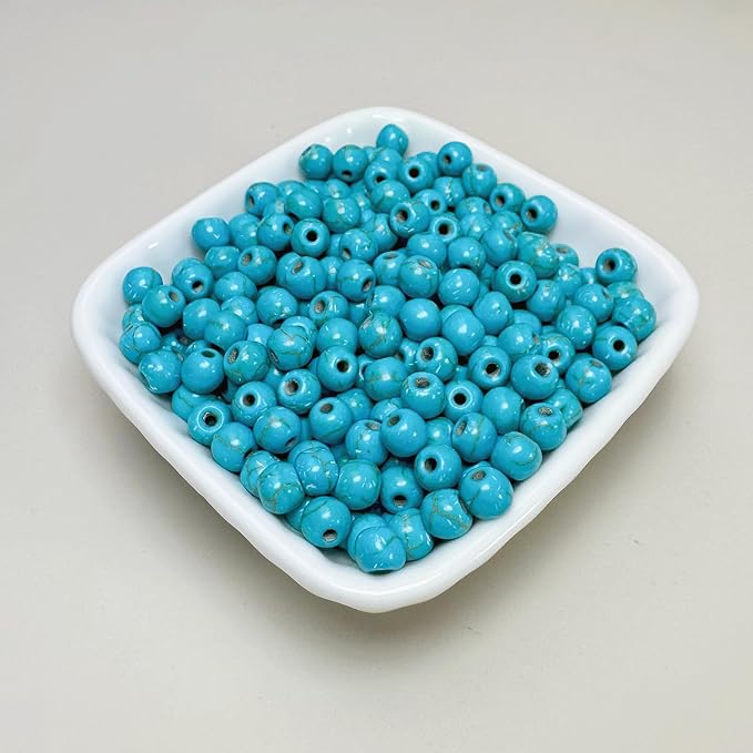 Turquoise Beads Bulk 6mm - Image 5