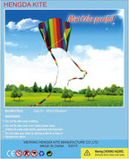 HENGDA KITE for Kids&Adults Rainbow Parafoil Kite - Image 7