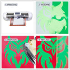 guangyintong Glow in The Dark Heat Transfer Vinyl HTV Rolls, PU Elastic HTV - Image 6