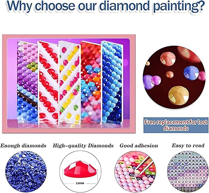 EIBEILI Diamond Art Kits for Adults, Book 5D Diamond Painting Kits for Beginner - Image 5