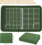 Coin Collection Book for Collector 260 Pockets Fireproof | :Coin Collection - Image 3
