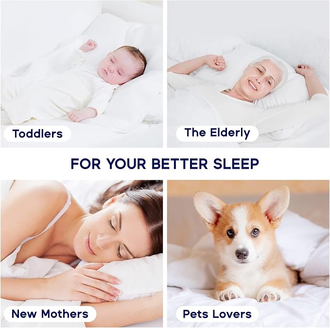SLEEP ZONE Waterproof Cal King Mattress Pad, Soft Mattress Topper, Fitted - Image 6