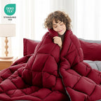 MUXHOMO 7 Pieces Full Comforter Set, Reversible Bed in a Bag Full Size - Image 2