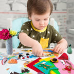 HaoFeijh Felt Fabric 36 * 36 Inch Wide 1.6mm, Fabric Sheets Soft Woven Acrylic - Image 4