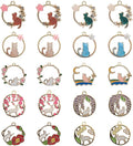 Bulk Gold Enamel Charms for Jewelry Making, Colorful Metal Charms Pendant for by stino