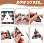 300 PCS 2" Equilateral Triangle Paper Piecing Templates, Quilting Templates - Image 4