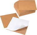 20 Pack Self Adhesive Cork Sheets 4x4 Inch Square, 0.08 in Thick Sticky Back by Bxhlxzz