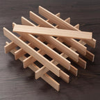 Wood Trim Strips Slats for Crafts, Square Wooden Dowels Wooden Sticks for Crafts - Image 3