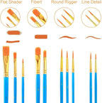 Painting Brush Palette Set, - Image 3