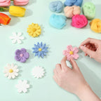 HunnmingRe 32 Set Needle Felting Kits Needle Felting Supplies - Image 4