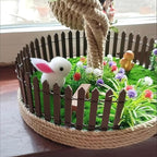 Fairy Garden Miniature Fence Accessories: Decorative White Wooden Picket Fence - Image 6