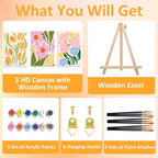 Mandun 3 Pack Paint by Numbers Kit - Image 4