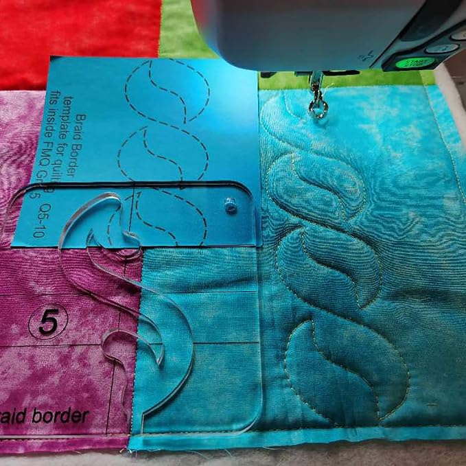 HONEYSEW Free Motion Quilting Template Series 5 by HONEYSEW