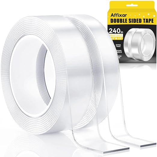 Double Sided Tape Heavy Duty 240", Extra Strong Waterproof Removable Nano by Unknown