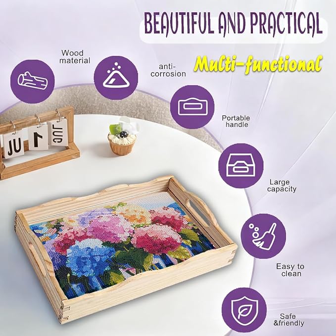 EWJRNSF 5D Diamond Painting Flowers Diamond Art Kits - Image 4