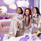 WRAPXPERT Chrome Vinyl Purple Chrome Mirror Metallic No Bubble 12" x5ft - Image 4