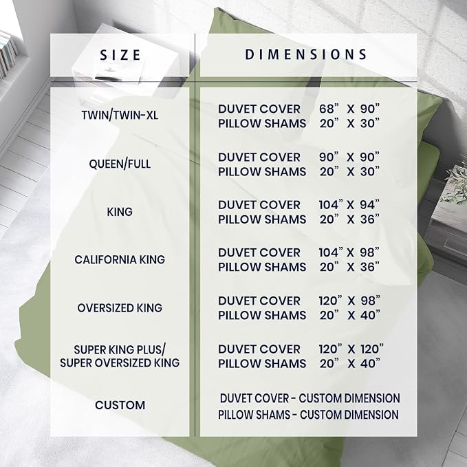 Kotton Culture 3 Pc Twin XL/Twin Duvet Cover Set-100% Egyptian Cotton 600 - Image 3