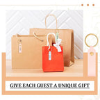 Wavyknot 100 Pcs PU Leather Keychain Blanks Bulk Laser Engraving Blanks - Image 7