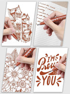 KEMYR 10 Micro Fine liner Drawing Art Pens Calligraphy Pens: 0.05mm-1.0mm Size - Image 6