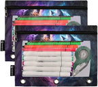 Cheetah Tiger Galaxy Pencil Pouch - Image 2