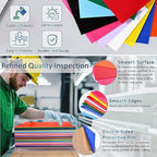 Acrylic Sheets Bulk, MAPRIAL 10Pcs 12 x 12 x 1/8" Thick Opaque Colored Cast - Image 3