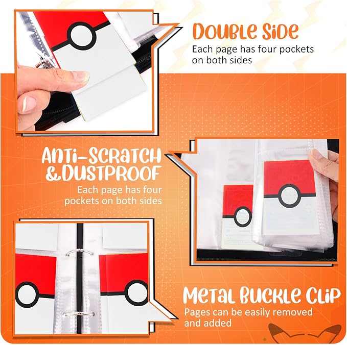 900 - Pockets Trading Card Binder - Image 5