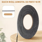 Tatuo 2 Rolls Double Sided Foam Tape PE Foam Tape Sponge Soft Mounting Adhesive - Image 2