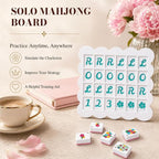 Solo Mahjong Board Practice, Single Player Mahjong Practice Board | Solo - Image 5