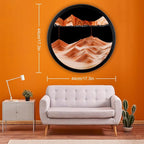 17.3" Moving Sand Art, 3D Sand Art Pictures Deep Sea Sandscape Living Room - Image 4
