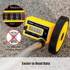 Zozen 4-Inch Measuring Wheel in Feet and Inches, One-Key to Reset | Telescopic - Image 4