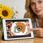 Crafmanoe Sunflower Eyes Embroidery Kits - Image 3