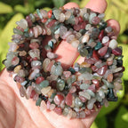 400pcs Natural Chip Stone Beads - Image 5