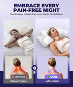 Sleep Doctor Approved Cervical Neck Pillow - Image 2