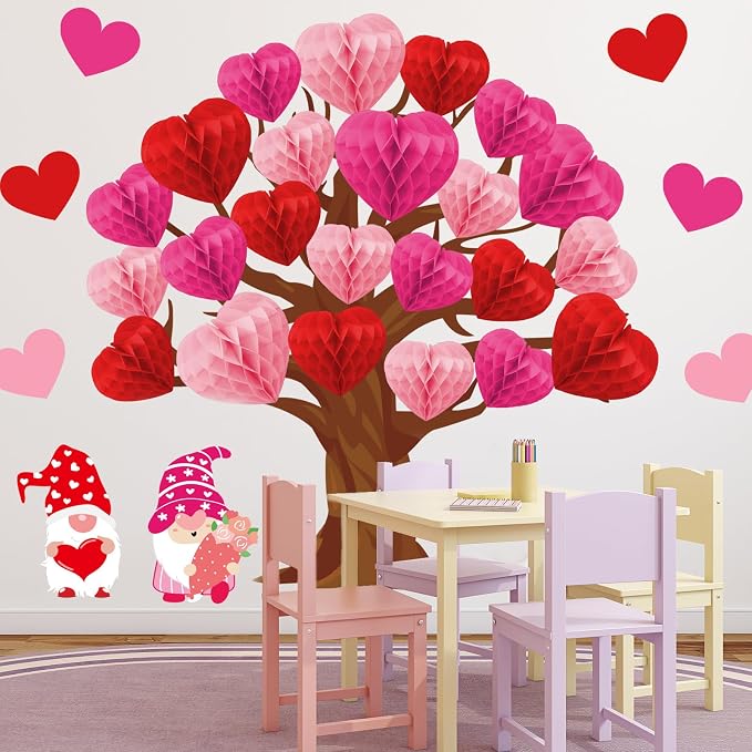 JarThenaAMCS 50Pcs Valentine's Day Bulletin Board Set Classroom Decoration 3 - Image 5