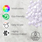 White Candle Dye 2oz for Soy Candle Making – Highly Concentrated Candle Wax - Image 2
