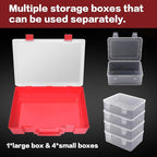 ALCYON 1600+ Trading Card Storage Box, Waterproof Plastic TCG Card Organizer - Image 4