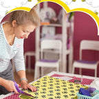 HunnmingRe 20 Pcs 10''x10'' Bee Quilting Fabric Square Honeycomb Precuts - Image 5
