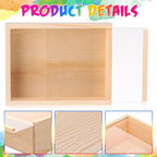 Thyle 18 Pcs Unfinished Wood Display Boxes - Image 3