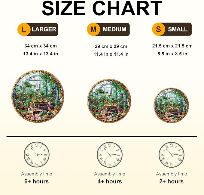 Flower Plant Garden Puzzles Succulents Vintage Greenhouse Rustic Nature Puzzle - Image 4