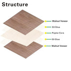12 Pack Black Walnut Plywood Sheets 1/8", 3mm Walnut - Image 3