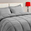 TAIMIT Grey Queen Size Comforter Set by TAIMITBedingSets