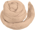 MECCANIXITY Wool Roving Yarn Soft Felting Wool 120g/4.23oz Pure Chunky Roving by MECCANIXITY