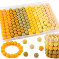 160Pcs Silicone Beads 12mm Mix Color, Bulk Silicone Beads 12mm by Kovict