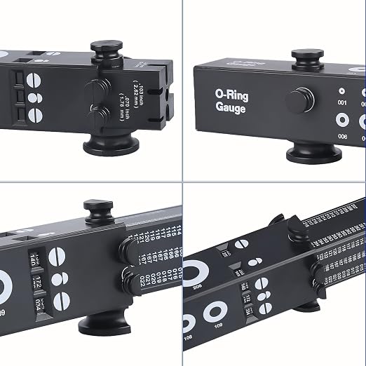O-Ring Gauge Make Work Smart, Telescoping O Ring Sizing Plastic Gauge, Slide - Image 2